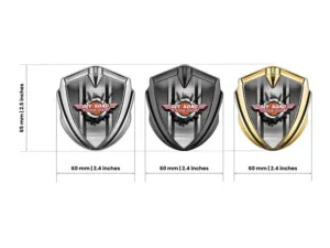3d Metal Emblem Sports Design High-Quality 3D